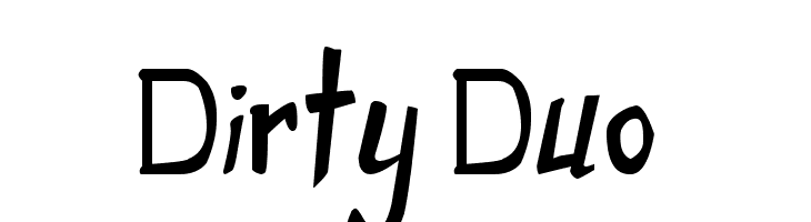 Dirty Duo  免费字体下载