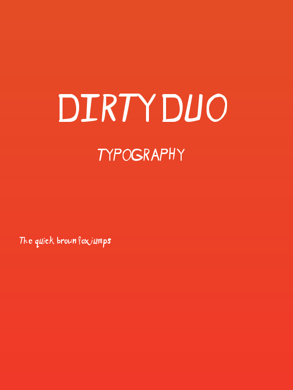 Dirty Duo Poster