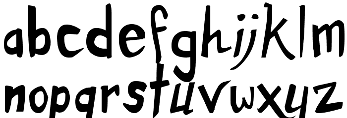Dirty Duo Font LOWERCASE