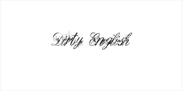 Dirty English Logo