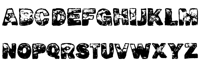 Dirty Fox Font LOWERCASE