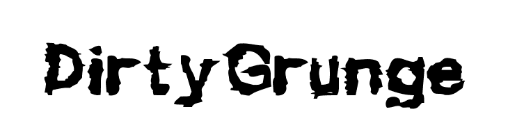 Dirty Grunge  font caratteri gratis