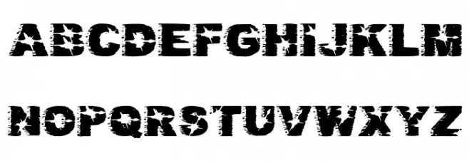 Dirty Harry Schriftart Groß