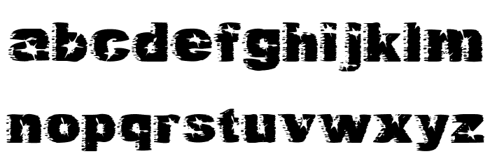 Dirty Harry Font LOWERCASE