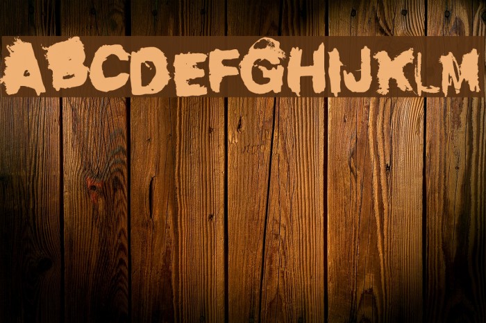Dirty Liar Font examples