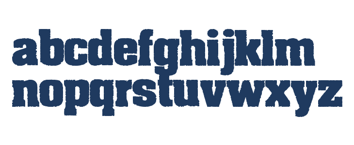 Dirty Old Town Lowercase