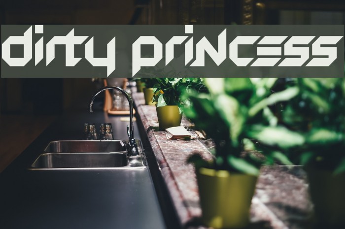 Dirty Princess Font examples