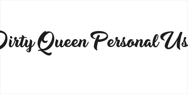 Dirty Queen Personal Use  Logo