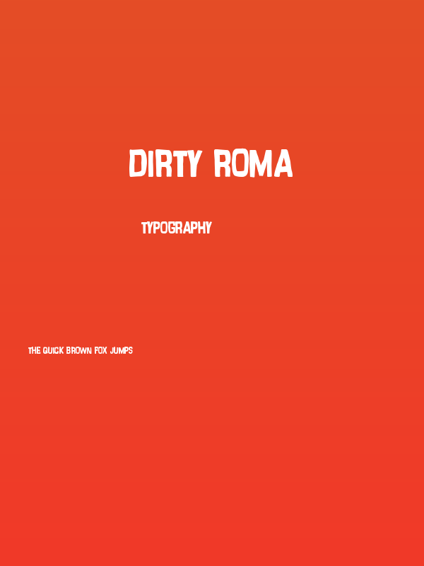 Dirty Roma Poster