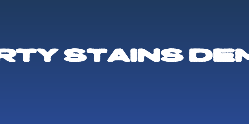 Dirty Stains DEMO Social Header