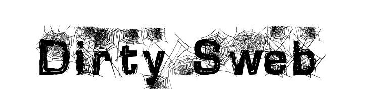 Dirty Sweb  Fuentes Gratis Descargar