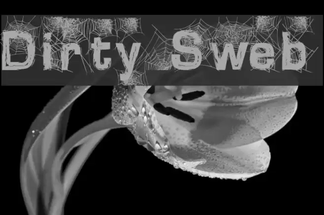 Dirty Sweb Шрифта examples