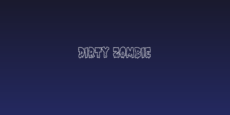 Dirty Zombie Social Header