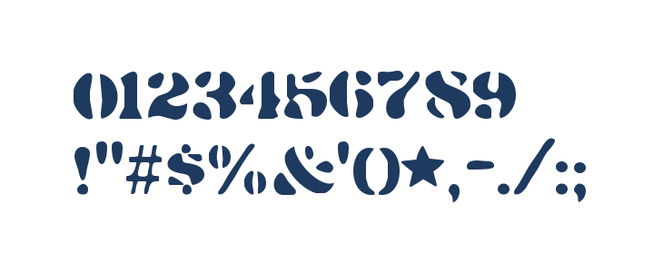 DirtyBakersDozen-Regular Other Characters