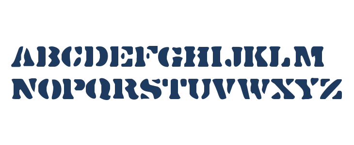 DirtyBakersDozen-Regular Lowercase