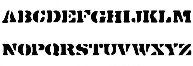 DirtyBakersDozen-Regular Schriftart Groß