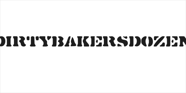 DirtyBakersDozen Logo