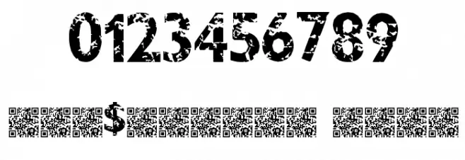 DirtyBandit Font OTHER CHARS