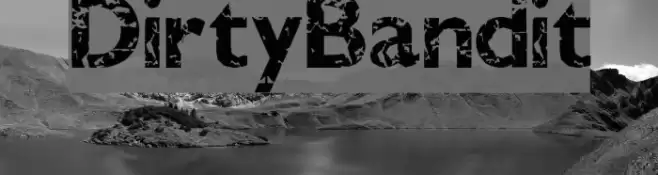 DirtyBandit Font examples