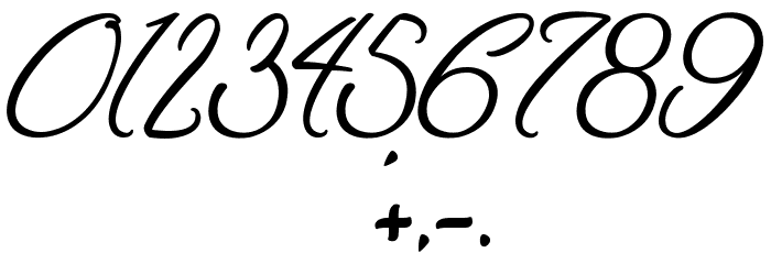 DirtyBitch Font OTHER CHARS