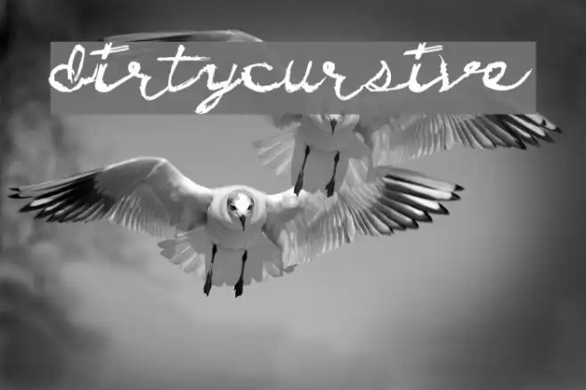 DirtyCursive Example 1