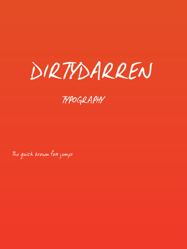 DirtyDarren Poster