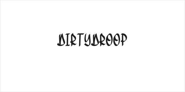 DirtyDroop Logo