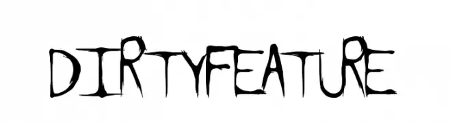 DirtyFeature  font caratteri gratis