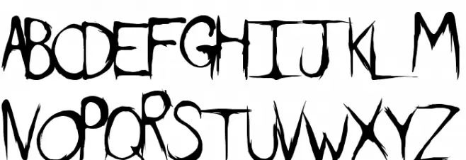 DirtyFeature Schriftart Groß