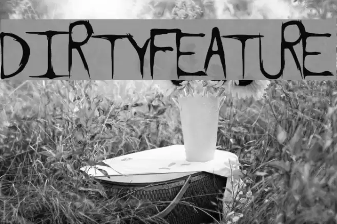 DirtyFeature Font examples