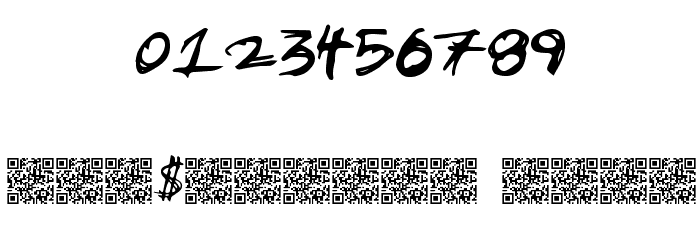 DirtyJobs Font OTHER CHARS