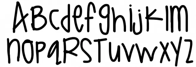 DirtyLiberties Font Litere mari