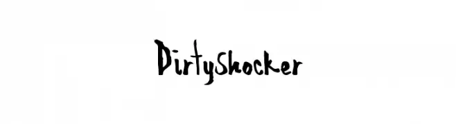 DirtyShocker  baixar fontes gratis