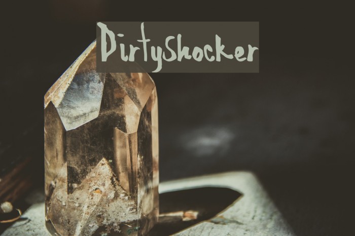DirtyShocker Fonte examples