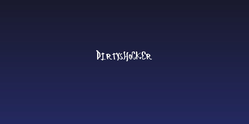 DirtyShocker Social Header