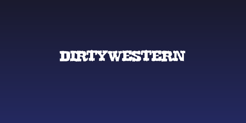 DirtyWestern Social Header