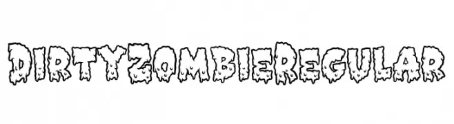 DirtyZombieRegular  baixar fontes gratis