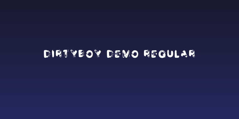 Dirtyboy Demo Regular Social Header