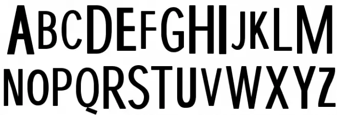 DisProp-Bold Polices MAJUSCULES
