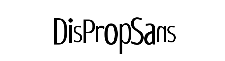 DisPropSans Font