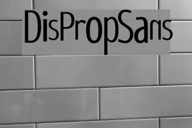 DisPropSans Example 1