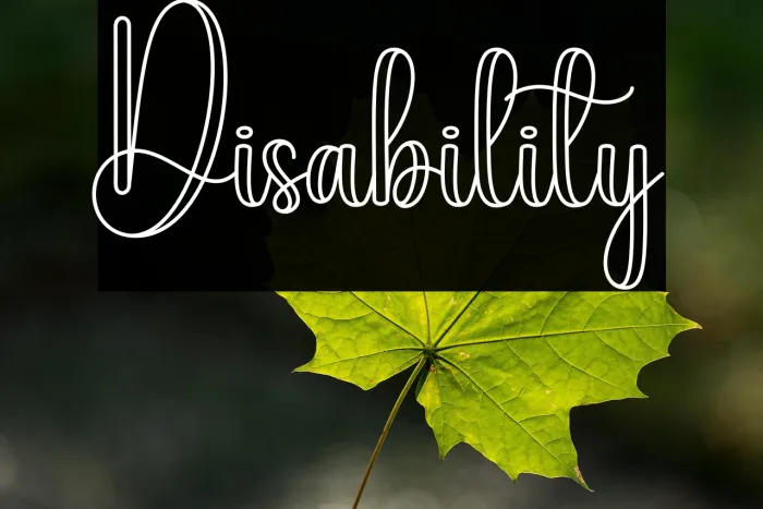 Disability Example 2
