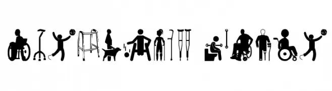 Disabled Icons  baixar fontes gratis