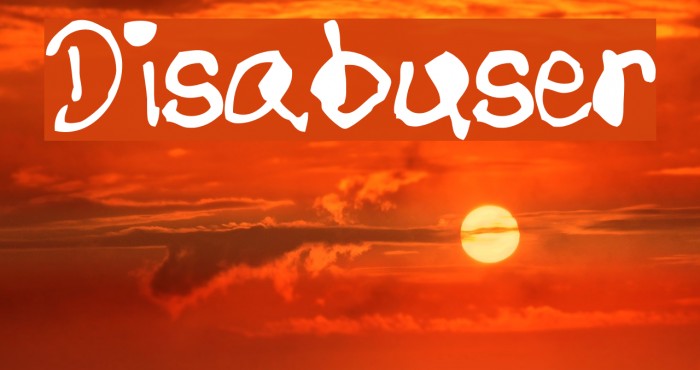 Disabuser Example 3