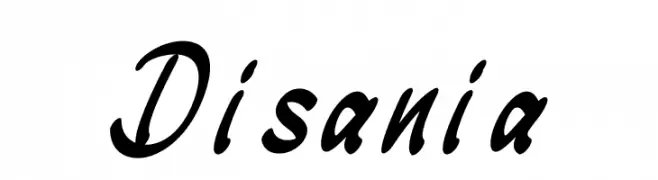 Disania  Frei Schriftart Herunterladen
