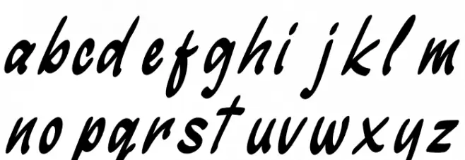 Disania Caratteri MINUSCOLO