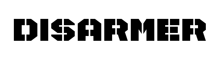 Disarmer  font caratteri gratis