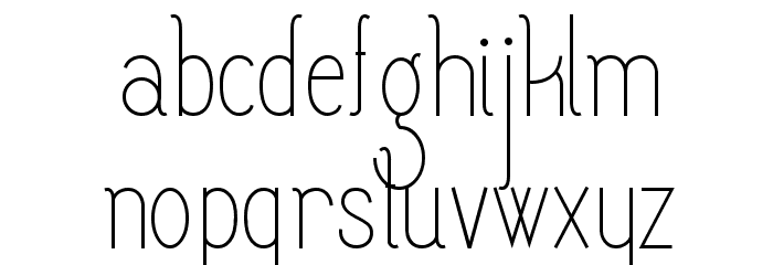 Disciplina-Regular Font LOWERCASE