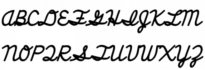 Discipuli Britannica Bold Regular 字体 大写