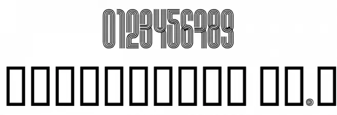 Disco 1 Font OTHER CHARS